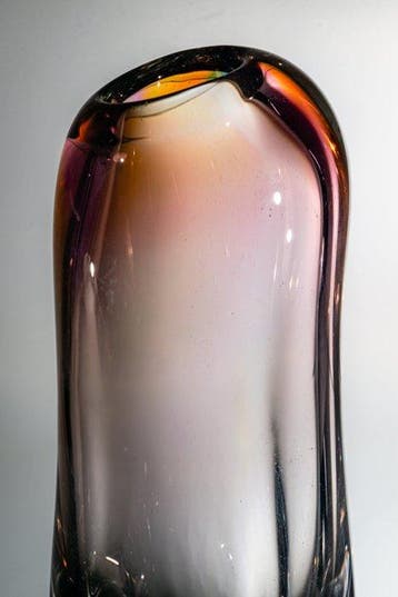 Nový Bor - Josef Rozinek - Vase - Objet vase - design Mid