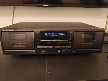 Pioneer - CT-WR504R Dual Auto-Reverse Stereo Audiocassette, Nieuw
