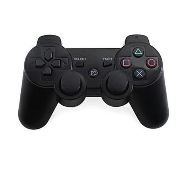 PS3 Controller Wireless Zwart (Third Party), Games en Spelcomputers, Spelcomputers | Sony PlayStation 3, Zo goed als nieuw, Ophalen of Verzenden