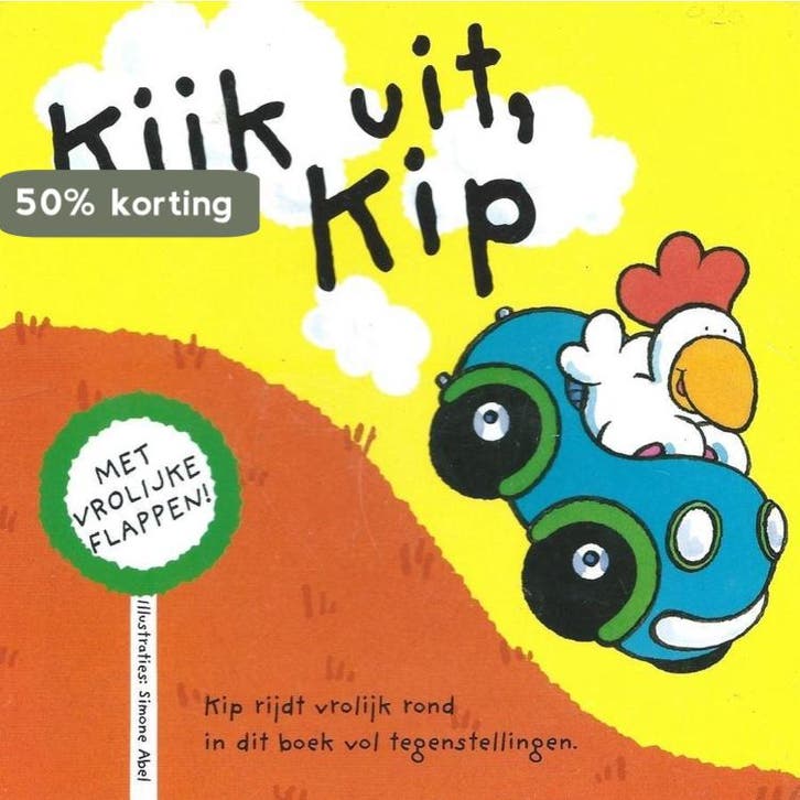 Kijk uit, kip 9789020685350 S. Abel, Livres, Livres pour enfants | 0 an et plus, Envoi