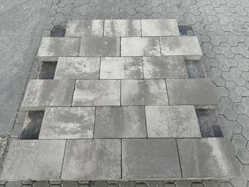 Veiling - 43,20 M2 Betontegel Taupe Nuance 20x30x6 Cm, Nieuw
