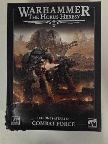 Warhammer Legiones Astartes Combat Force beschadigd doosje, Hobby en Vrije tijd, Wargaming, Ophalen of Verzenden, Nieuw