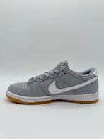 Nike - Nike SB Dunk Low wolf grey orange label - Sneakers -