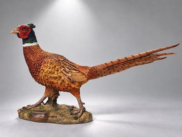 Beeld, Pheasant male - 39 cm - polyresin