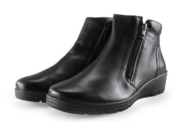 Semler Enkellaarzen in maat 39 Zwart, Kleding | Dames, Schoenen, Verzenden, Zwart, Lage of Enkellaarzen, Zo goed als nieuw