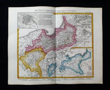 Pologne - Prusse / Lituanie / mer Baltique / Riga / Pologne;, Nieuw