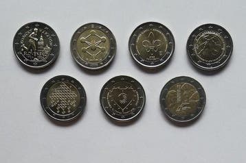 Europa. 2 Euro 2005/2026 (41 coins) (Zonder minimumprijs)