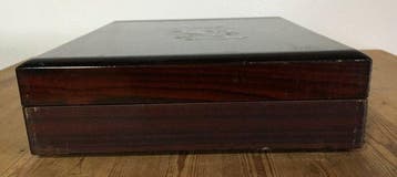 Mother-of-Pearl Inlay Inkstone Box, Letter Box, Calligraphy