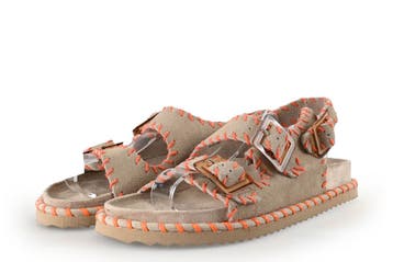 Colors of California Slippers in maat 39 Beige, Kleding | Dames, Schoenen, Slippers, Verzenden, Beige, Zo goed als nieuw