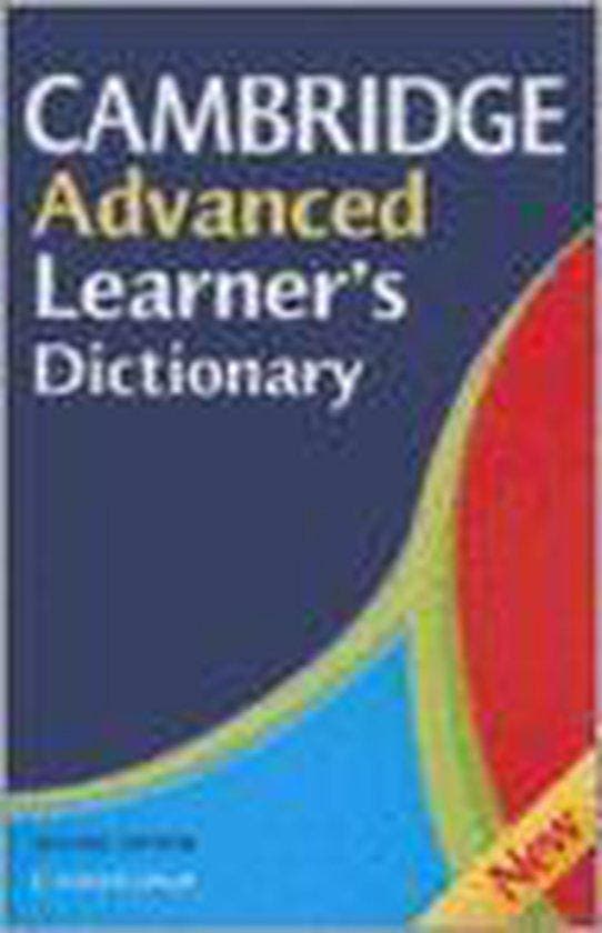 Cambridge Advanced LearnerS Dictionary 9780521843782, Livres, Langue | Anglais, Envoi