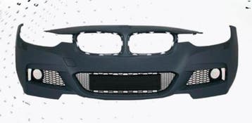 BMW F30 12–18 M-Tech voorbumper compleet + koplampsproeiers