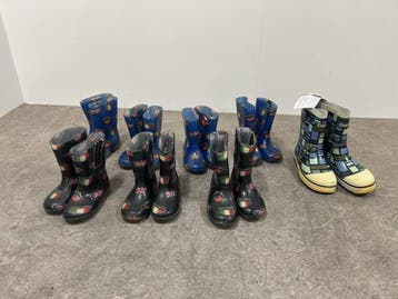 Veiling - Kinder regenlaarsjes set 8-delig, Kinderen en Baby's, Kinderkleding | Schoenen en Sokken, Nieuw