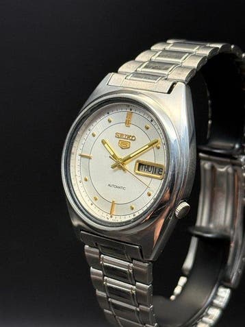 Seiko - Seiko 5 Automatic Day-Date - Sans prix de réserve -