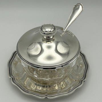 Johann Jacob Jezler - Jezler - Saucière - Bord profilé -, Antiquités & Art