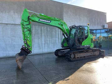 Veiling: Rupsgraafmachine Doosan DX140 LCR-7 Diesel 2022, Articles professionnels, Ophalen