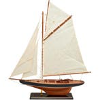 Zeilboot Model 63cm Donkerblauw, Hobby en Vrije tijd, Modelbouw | Boten en Schepen, Ophalen of Verzenden, Nieuw