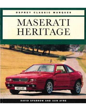 MASERATI HERITAGE, OSPREY CLASSIC MARQUES, Boeken, Ophalen of Verzenden, Nieuw