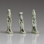 Oude Egypte, late periode Faience Amulet - 25 mm