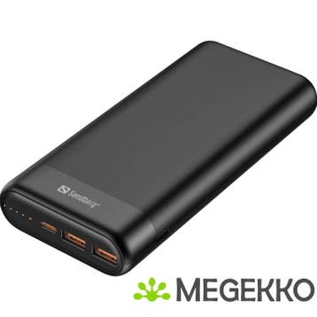 Sandberg 420-62 powerbank Lithium-Ion (Li-Ion) 20000 mAh, Verzenden