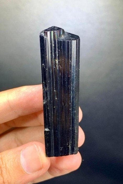 Natuurlijke Lange Tourmalijnkristallen Mineralencollectie -, Verzamelen, Mineralen en Fossielen