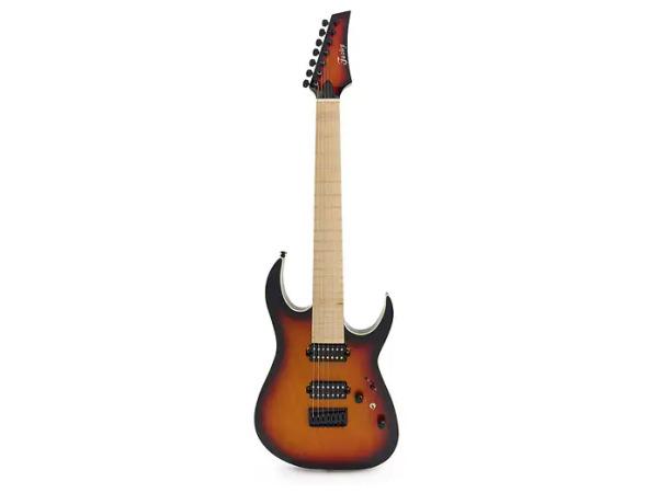 Veiling - Fazley Modern Series F7S Sunburst F7SSB 7-snarig, Muziek en Instrumenten, Snaarinstrumenten | Gitaren | Elektrisch, Nieuw