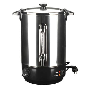 vidaXL Glühwein ketel 2500 W 15 L roestvrij staal, Verzenden