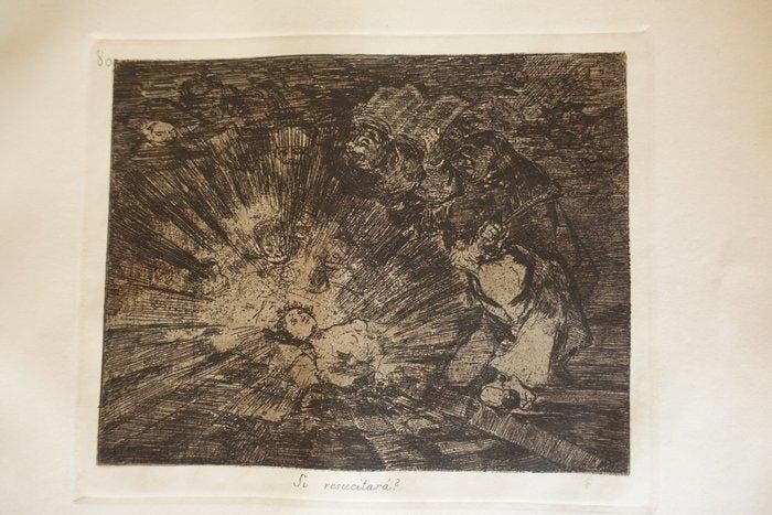 Francisco de Goya (1746-1828), after - Desastres de la, Antiquités & Art, Antiquités | Autres Antiquités