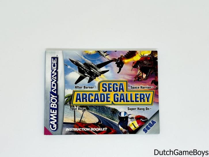 Gameboy Advance / GBA - Sega Arcade Gallery - EUR - Manual, Consoles de jeu & Jeux vidéo, Jeux | Autre, Envoi