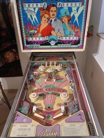 Bally - Gokautomaat - Old Chicago - Oude Chicago-flipperkast