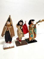 Japanese Folk Doll Set — Yukinko (), Awa Odori Dancer,