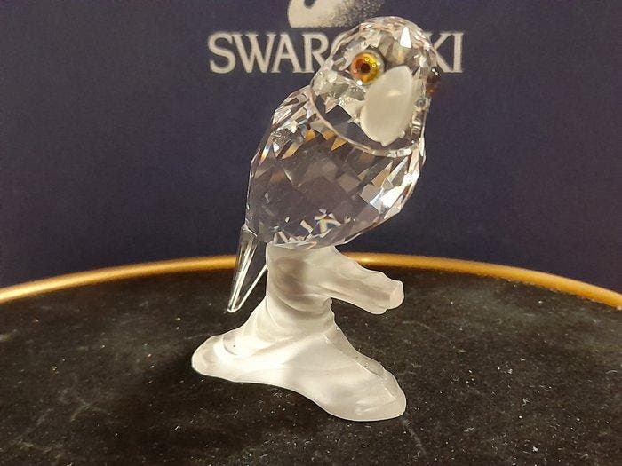 Swarovski - Beeldje - Parrot - 119443 - Kristal, Antiquités & Art, Curiosités & Brocante