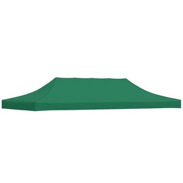 Partytentdak 6x3m groen - Ideale vervanging voor je versl..., Tuin en Terras, Gebruikt, Partytent, Minder dan 4 meter, 5 tot 8 meter