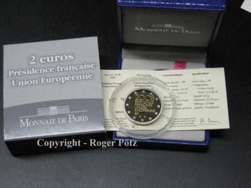 Frankreich 2 Euro 2008 Ratspraesidentschaft Pp, Postzegels en Munten, Munten | Europa | Euromunten, Verzenden, België