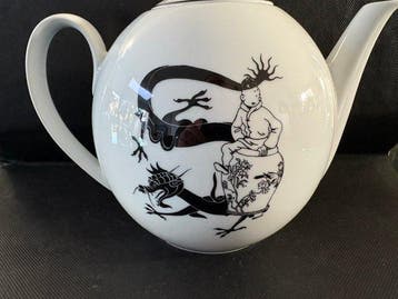 Kuifje, Tintin - Théière Axis - Le Lotus bleu - 1 Théière -
