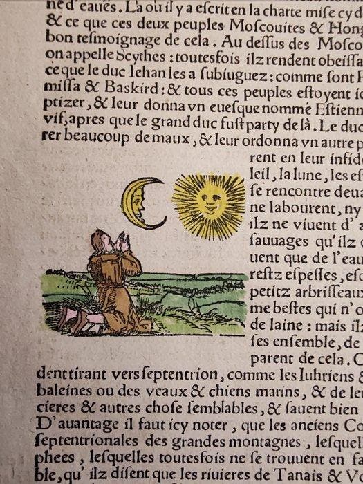 Sebastian Münster (1489–1552) - Cosmographie Universelle -, Antiquités & Art, Antiquités | Livres & Manuscrits