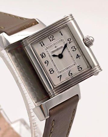 Jaeger-LeCoultre - Reverso Duetto silver and grey dials,