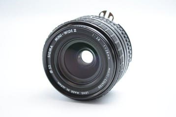 Sigma Mini-Wide II 28mm F2.8 for Nikon F Cameralens, Nieuw