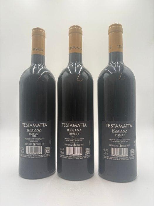 2022 Bibi Graetz, Testamatta - Toscane IGT - 3 Flessen (0.75, Collections, Vins