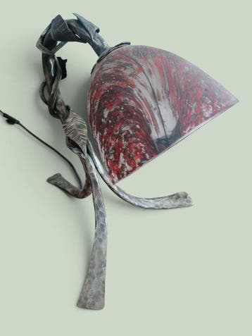 J.P Fringuant - Lampe de table - Fer forgé