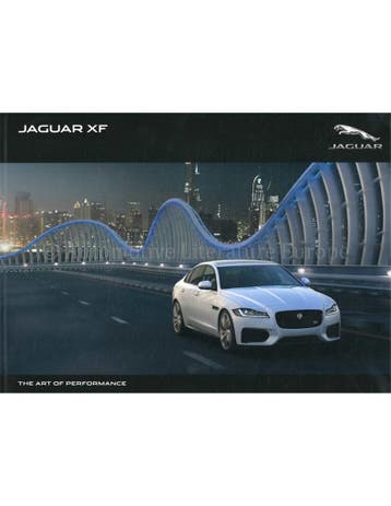 2016 JAGUAR XF BROCHURE DUITS, Nieuw