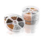 Set mini schroefoogjes (600 stuks, 5x10 mm, mixkleuren, in, Doe-het-zelf en Bouw, Gereedschap | Overige machines, Verzenden, Nieuw