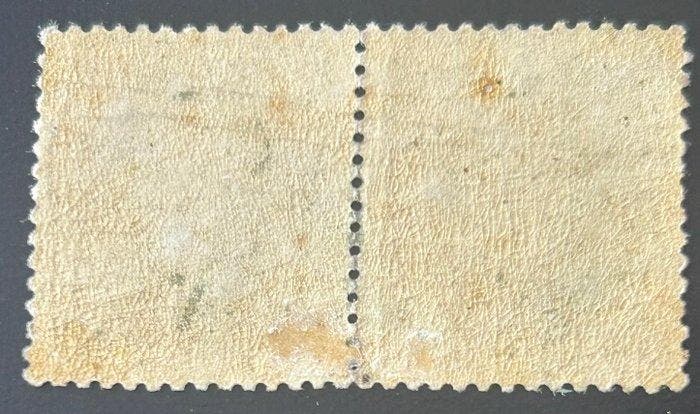België 1863 - Getande medaillon : 1 c Geelachtig mosgroen -, Postzegels en Munten, Postzegels | Europa | België