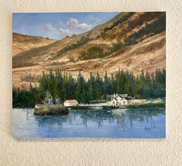 Mario Roig Vidal - La quietud del lago y sus casas