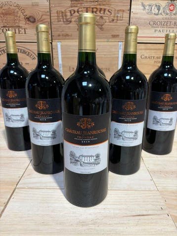 2019 Chateau Jeanrousse - Canon Fronsac - 6 Magnums (1.5L), Verzamelen, Nieuw