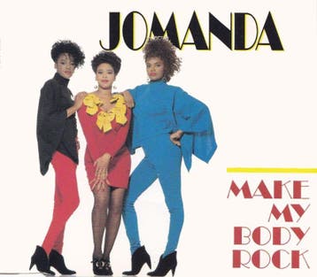 Jomanda – Make My Body Rock CD Single, Verzenden, Nieuw in verpakking