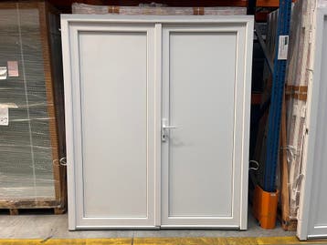 Aluplast pvc ramen, kunststof Aluplast deuren, schuifraam, Glas, Schuifdeur, Ophalen of Verzenden, Garagedeur