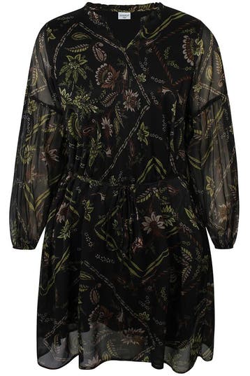 ZHENZI jurk lange mouwXXL=58Maat 46/48 (XL) of groter, Kleding | Dames, Jurken, Verzenden, Nieuw, Maat 46/48 (XL) of groter, Overige kleuren