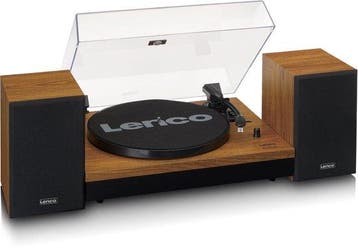 Platenspeler met Bluetooth - Twee externe Speakers - Auto-st, Audio, Tv en Foto, Platenspelers, Verzenden, Nieuw