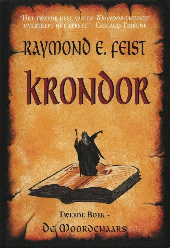 Krondor Dl 2 Moordenaars - Feist, Livres, Thrillers, Envoi