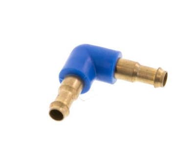 Connecteur de tuyau coudé en laiton/plastique de 4 mm [2, Verzenden, Nieuw